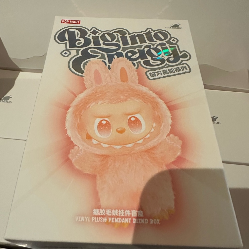 THE MONSTERS LABUBU Big into Energy Series-Vinyl Plush Pendant Blind Box